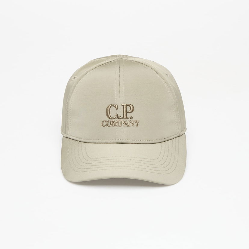 Šiltovka C.P. Company Chrome-R Logo Cap Fungi Grey Universal Šedá | 19CMAC117A005904A-356