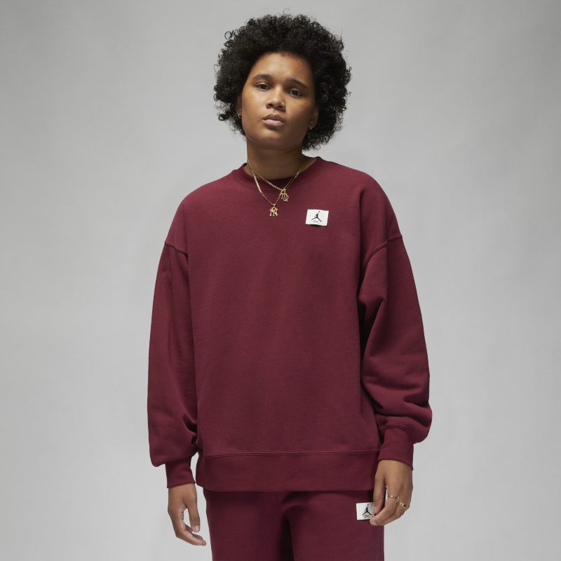 Mikina Jordan Fleece Crew Sweatshirt Vínová | DQ4599-645, 0