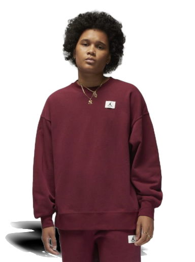 Mikina Jordan Fleece Crew Sweatshirt Vínová | DQ4599-645