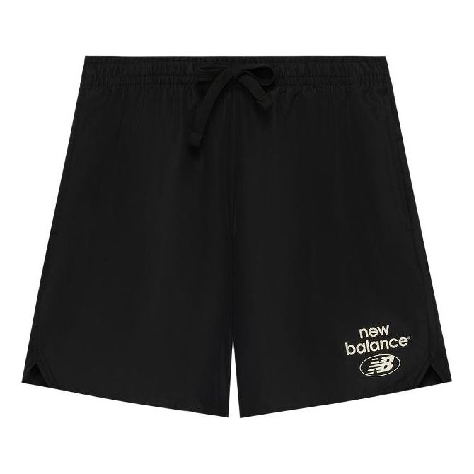 Šortky New Balance Essentials Reimagined Woven Shorts Čierna | MS31519-BK, 0