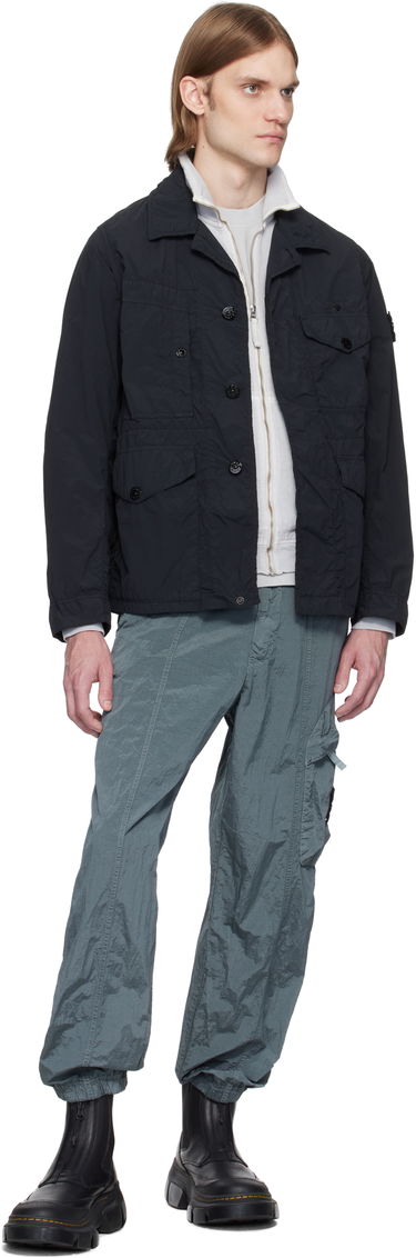Vetrovka Stone Island Stone Island Nylon Ghost Jacket Čierna | K1S15 4100033 S00F6, 4