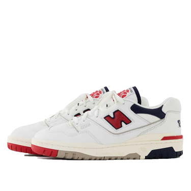 Tenisky a topánky New Balance Aime Leon Dore x 550 "White Navy Red" Biela | BB550A3, 1