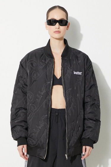 Bomber bunda Butter Goods Bomber Jacket Scorpion Čierna | BGQ1243401, 0