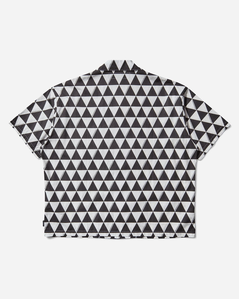 Košeľa Neighborhood Triangle Pattern Hawaiian Shirt Čierna | 251TSNH-SHM12 WH