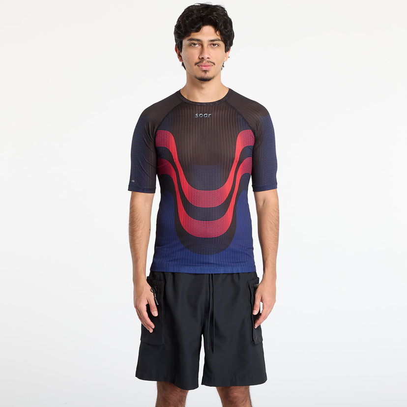 Tričko Soar Running Race Tee T-Shirt Rôznofarebný | AW25-ST9M-BLK