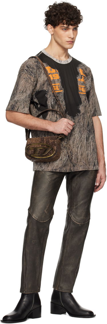 Tričko Diesel Graphic Print T-Shirt Čierna | A15917-0CPAA-9XXA, 3