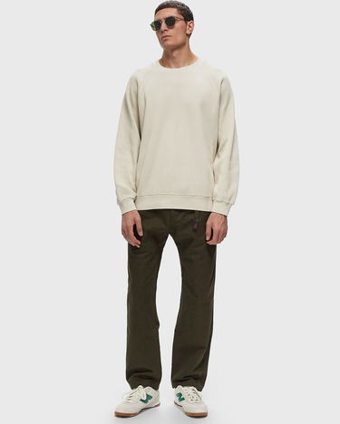 Sveter GRAMICCI Waffle Crew Sweatshirt Béžová | G4FM-J027-PIGMENT-SAND, 1