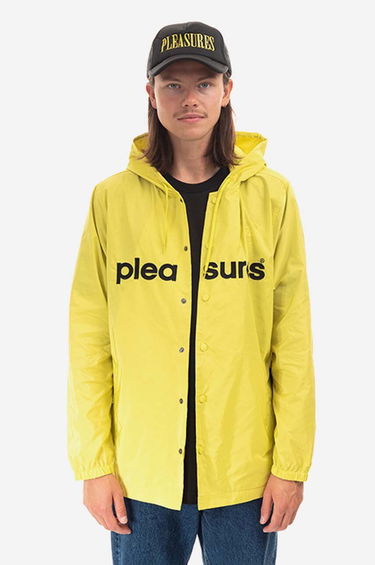 Bunda Pleasures Coaches Jacket Žltá | P22F015, 0