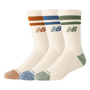 Active Striped Crew Socks 3-Pack