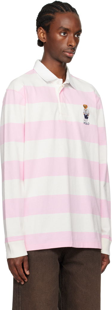 Polo tričko Polo by Ralph Lauren Ralph Lauren Classic Fit Polo Bear Rugby Jersey Polo Ružová | 710973144001, 1