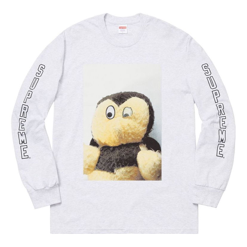 Tričko Supreme Mike Kelley Ahh Youth Long Sleeve T-Shirt Šedá | SUP-FW18-310