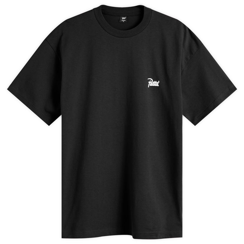 Tričko Patta Script Logo T-Shirt, Size X-Small Čierna | POC-AW25-1000-290-0071-001