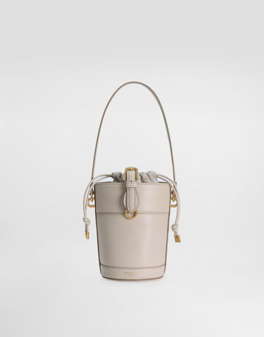 Kabelka Dolce & Gabbana Dolce & Gabbana Capri Bucket Bag Calfskin Canvas Béžová | BB7816AI45180004, 0
