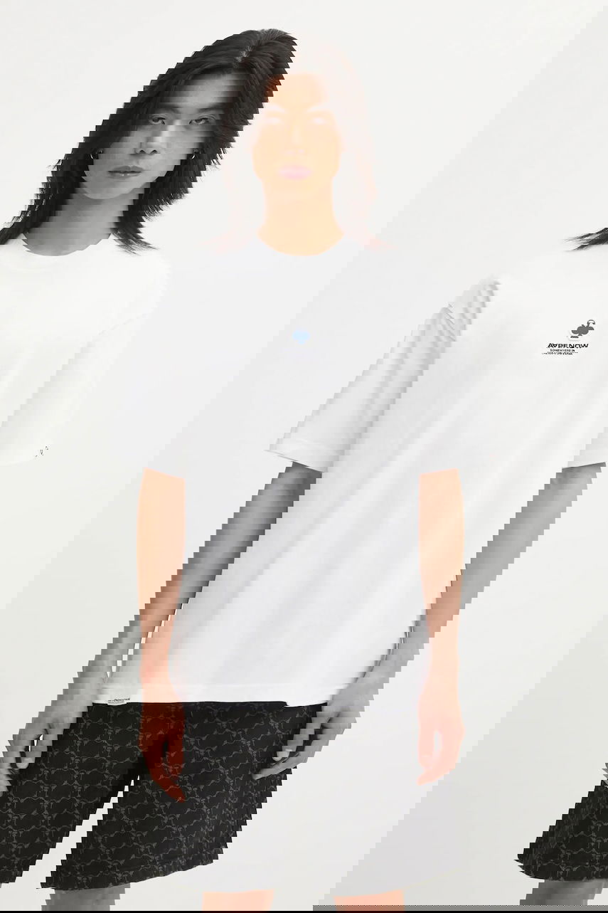 Tričko AAPE by A Bathing Ape Clover Now T-Shirt Biela | AAPTEM1601XXO, 0