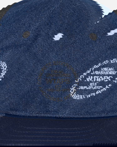 Šiltovka WTAPS WTAPS T-6M 05 Denim Baseball Cap Modrá | 251HCDT-HT05 INDIGO, 6