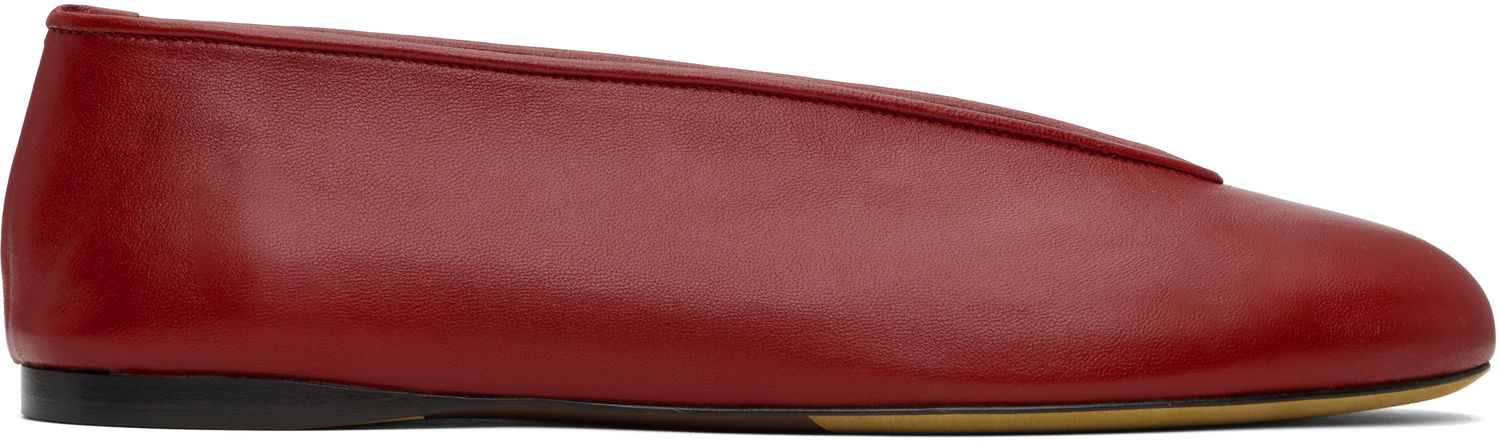 Šaty Moschino Moschino Duck Nappa Ballerina Flats Červená | MA11010C1M MA0 500, 0