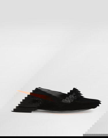 Doplnky Dolce & Gabbana Dolce & Gabbana Split Calfskin and Alligator Loafers Čierna | A50717A2E228B956, 0