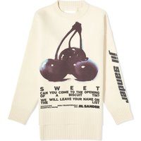 Sveter Jil Sander Cherry Knitted Jumper Béžová | J03GP0130-196, 1
