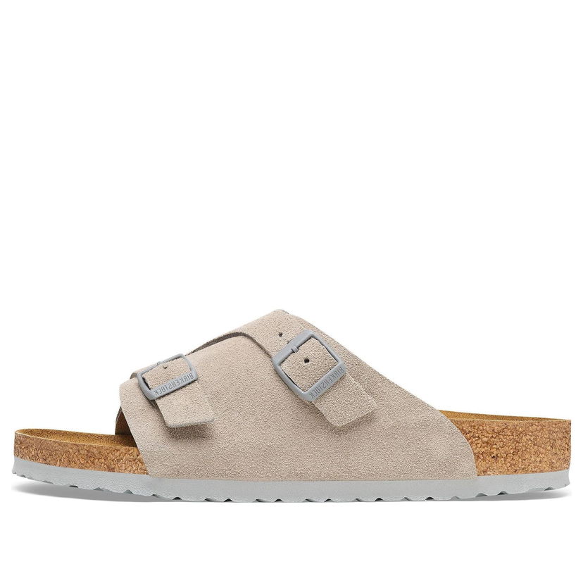 Tenisky a topánky Birkenstock Zurich Suede Leather Sandals Béžová | 1027725