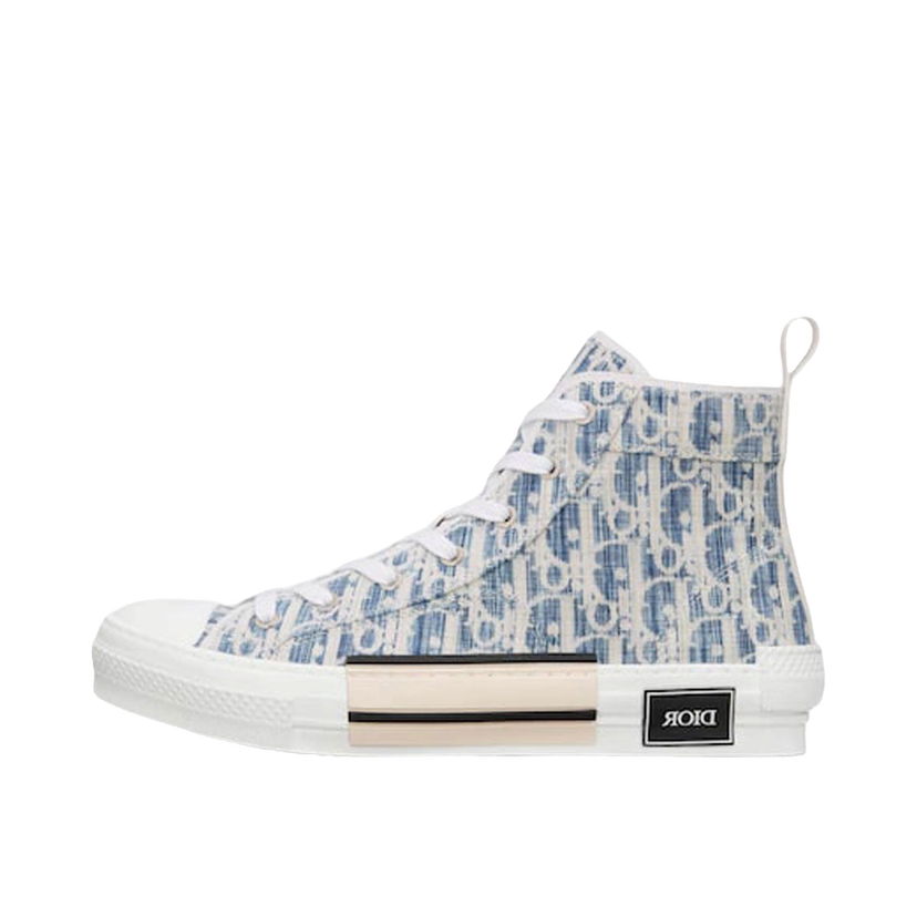 Tenisky a topánky Dior B23 High Oblique Kasuri Modrá | 3SH118ZLA_H560