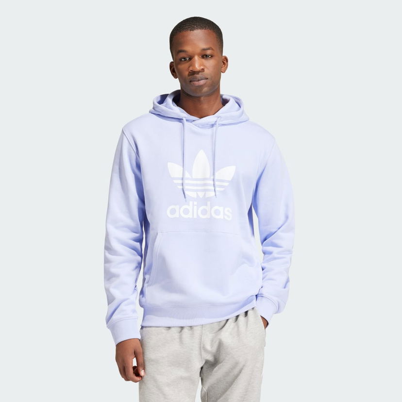 Mikina adidas Performance Adicolor Classics Trefoil Hoodie Ružová | IM9402