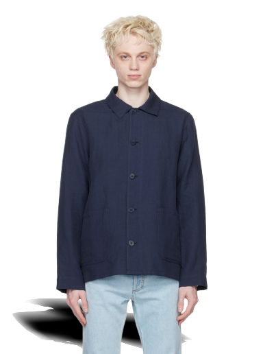 Košeľa A.P.C. Navy Kerlouan Navy | LIAEO-H03053