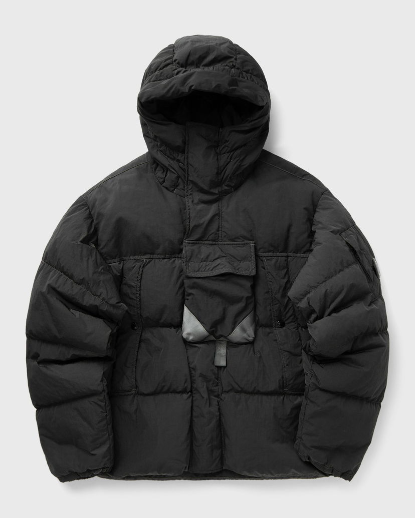 Prešívaná bunda C.P. Company Medium Hooded Puffer Jacket Čierna | 19CMOW013A006369M-978