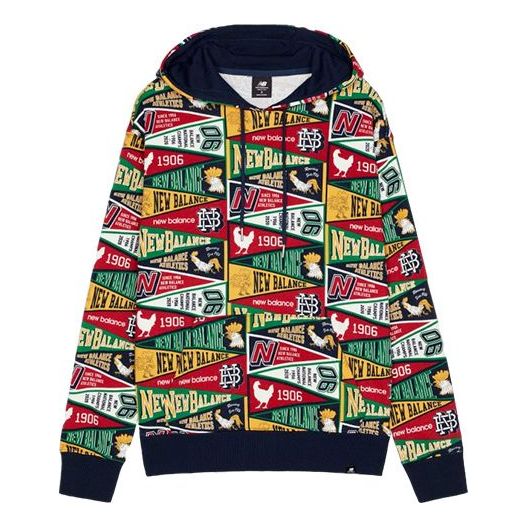 Mikina New Balance Athletics Hoodie Rôznofarebný | MT03544ASE, 0