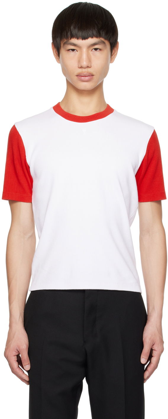 Tričko AMI T-Shirt Biela | UTS005.JE0010, 0