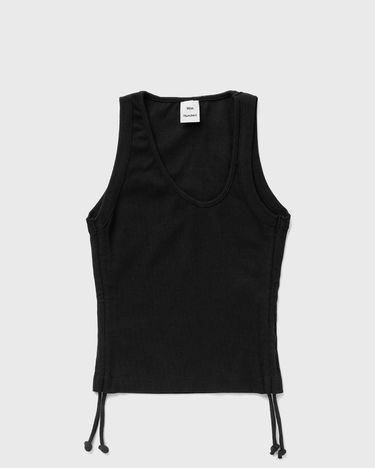 Tielko Won Hundred Lucinda Black Ribbed Tank Top Čierna | 1802-12054, 0