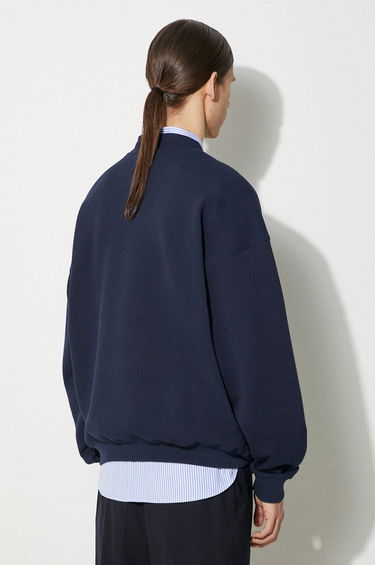 Mikina Lacoste Lacoste Crewneck Sweatshirt Navy | SH7470, 2