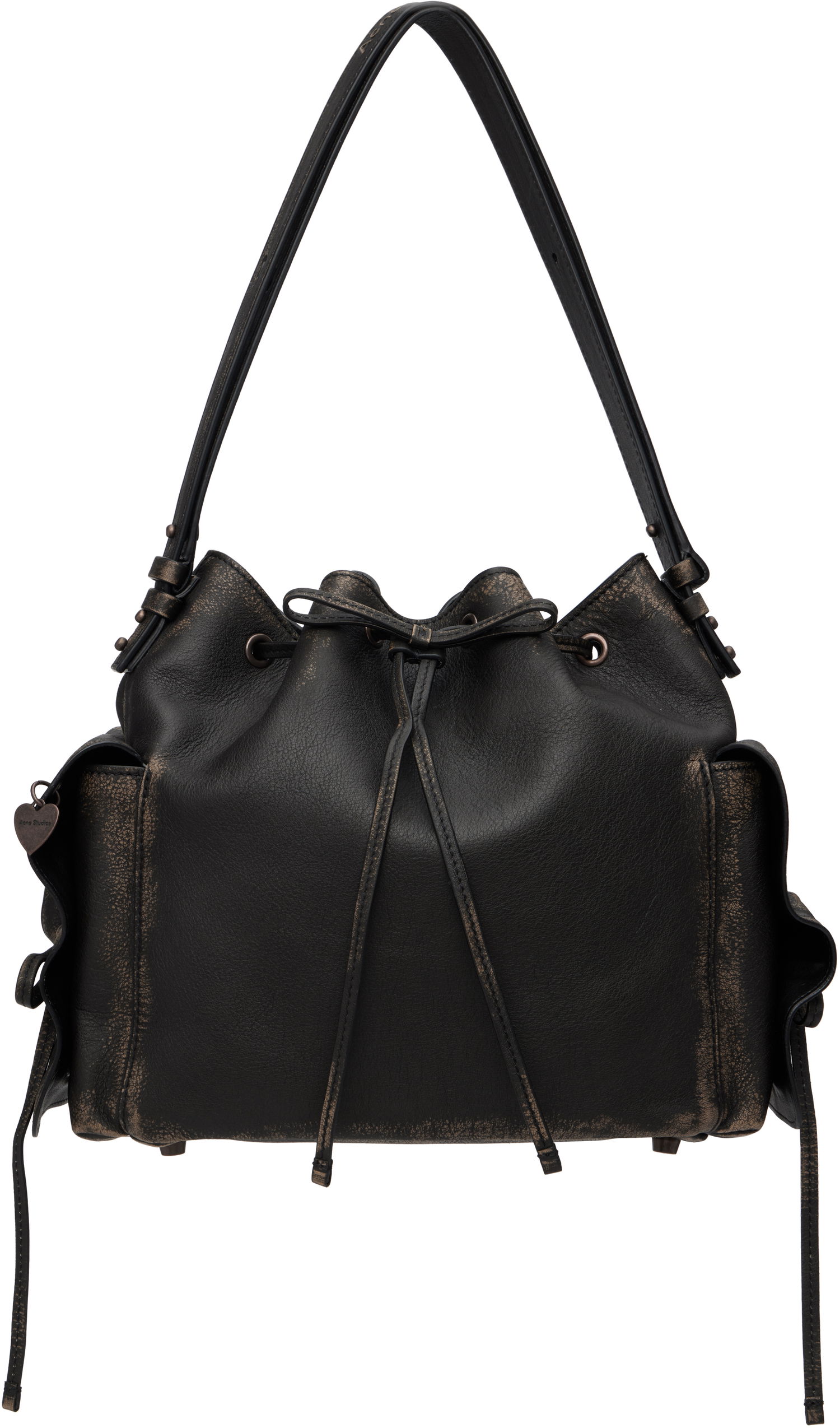 Kabelka Acne Studios Acne Studios Multipocket Bucket Bag Čierna | A10454-, 0