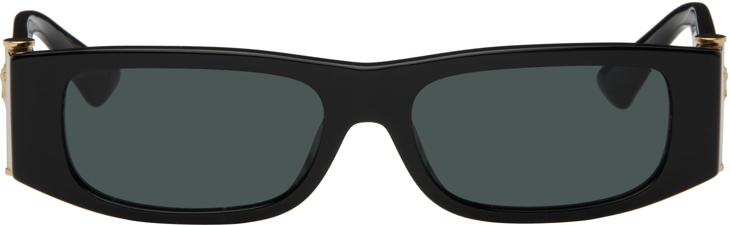 Slnečné okuliare Versace Versace Medusa Glam Rectangular Sunglasses Čierna | 0VE4476U GB1/8755 8056262223062, 0