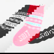 Naughty Holiday Stocking Red Universal