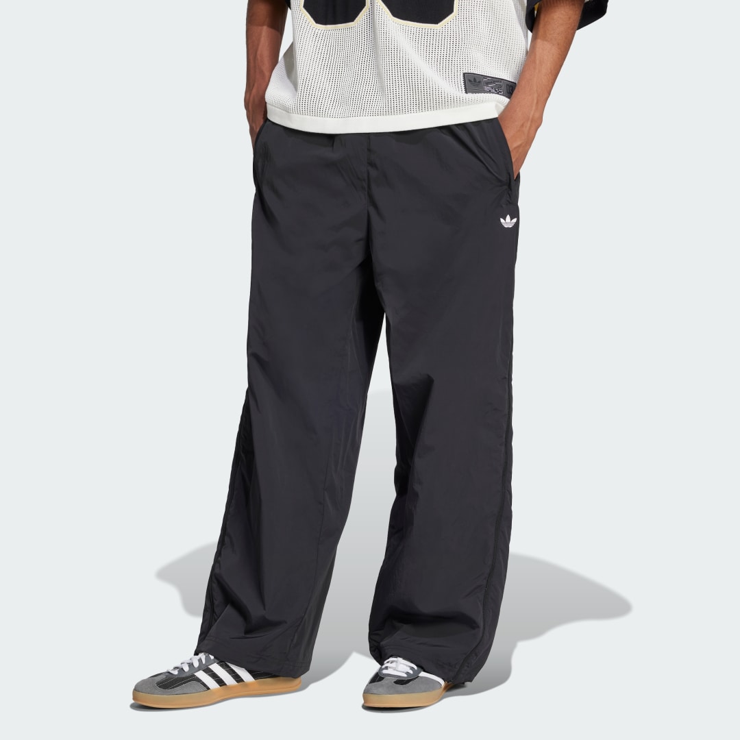 Nohavice adidas Performance Adilenium Season 3 Oversized Superstar Pants Čierna | JX1692, 0