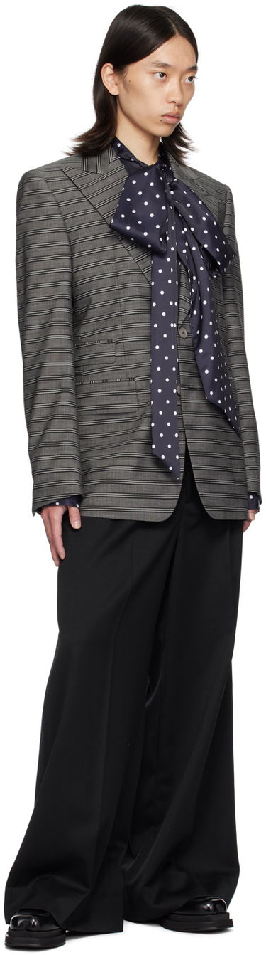 Košeľa Simone Rocha Simone Rocha Front Bow Polka Dot Shirt Navy | 5285 1203, 3