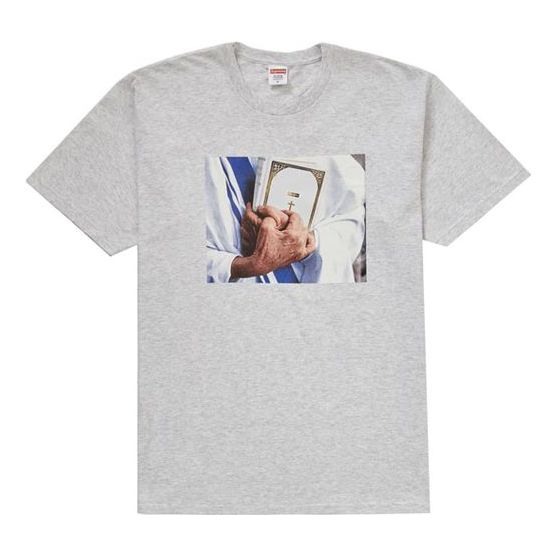 Tričko Supreme Printing Short Sleeve T-Shirt Šedá | SUP-FW19-733
