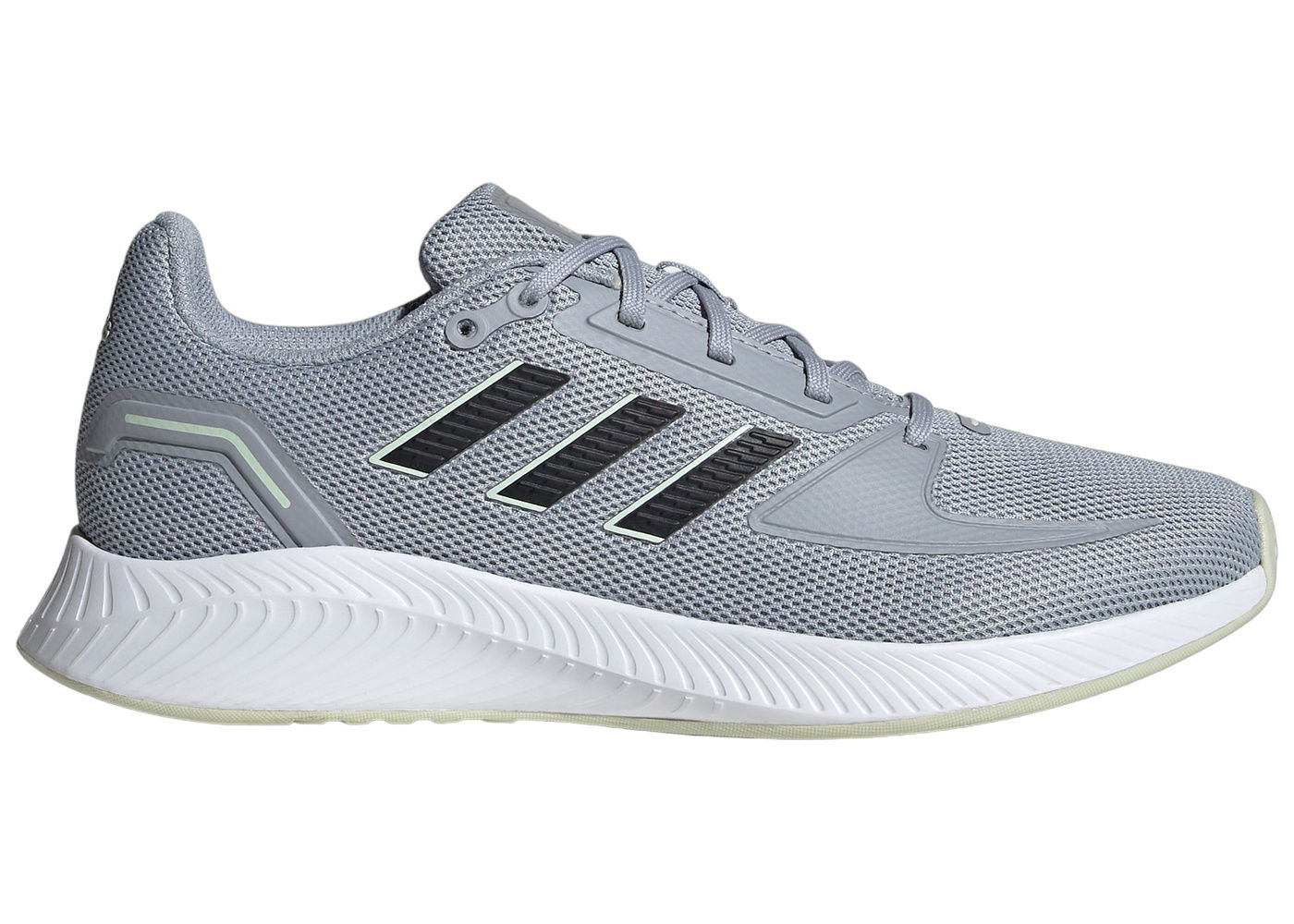 Tenisky a topánky adidas Originals adidas Runfalcon 2.0 Halo Silver Core Black Linen Green (Women's) Šedá | GV9574, 0