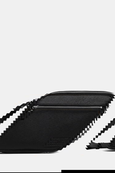 Taška cez rameno Maison Margiela MM6 Maison Margiela Leather Crossbody Bag Čierna | SB6ZH0025.P8326.T8013, 0