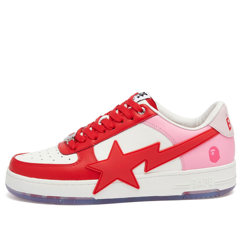 Tenisky a topánky BAPE Bape Sta OS Size UK 10 Červená | 001FWK801309M-PNK