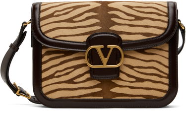 Taška cez rameno Valentino Valentino Garavani 9TO5 Calf Hair Shoulder Bag Hnedá | 6Y2B0D05SUC, 0