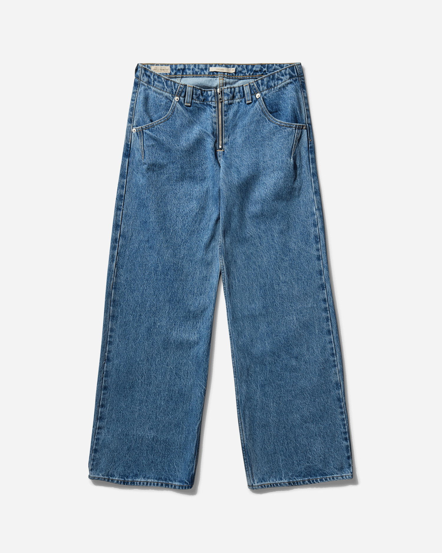 Džínsy Levi's Low Loose Zipper Jeans Modrá | A7497 0003, 0