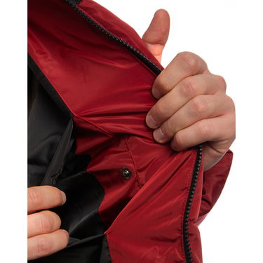 Prešívaná bunda Karl Kani Karl Kani Retro Essential Puffer Jacket Červená | PD00007603, 4