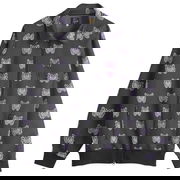 Kae Tanaka Poly Jacquard Track Jacket, Size Large