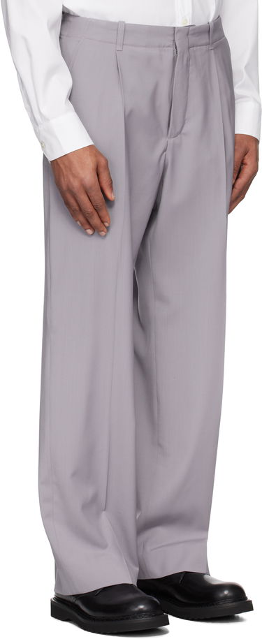 Nohavice OUR LEGACY Our Legacy Borrowed Chino Trousers Šedá | M2254BDL, 1