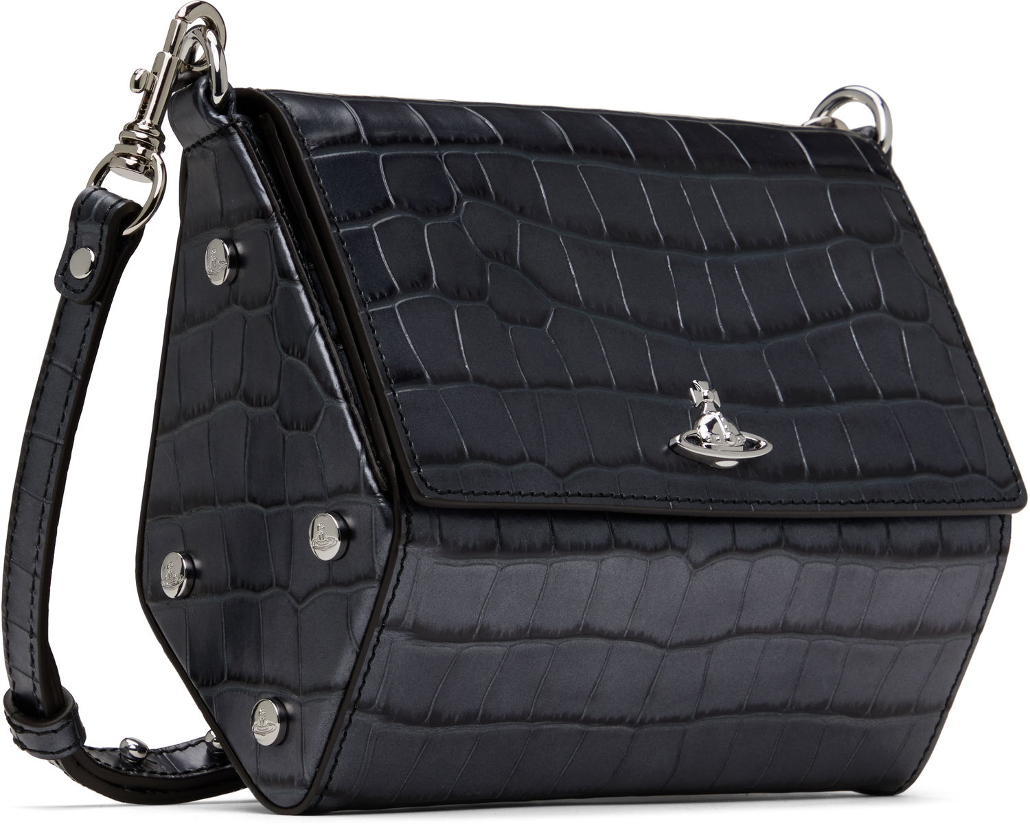 Taška cez rameno Vivienne Westwood Vivienne Westwood Sapphire Crossbody Bag Čierna | 4803000RW-L00A2-, 1