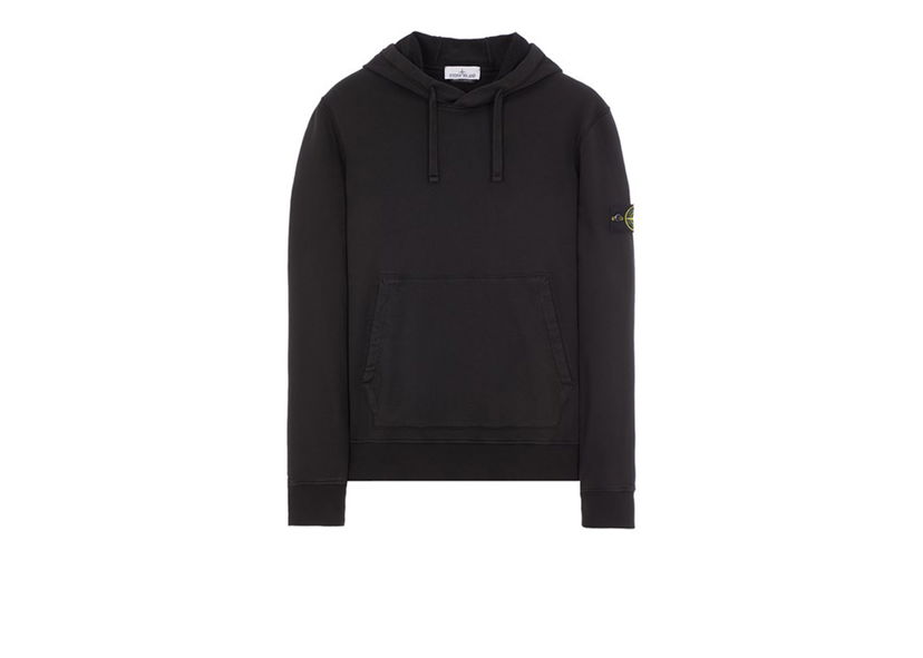 Mikina Stone Island Hoodie Čierna | 64151