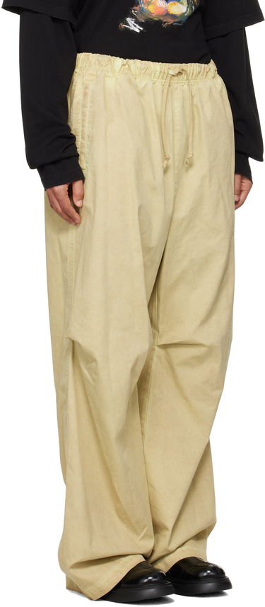 Tepláky We11done We11done Tucked Wide Leg Trousers Žltá | WD-PT3-24-262-U-GR, 1