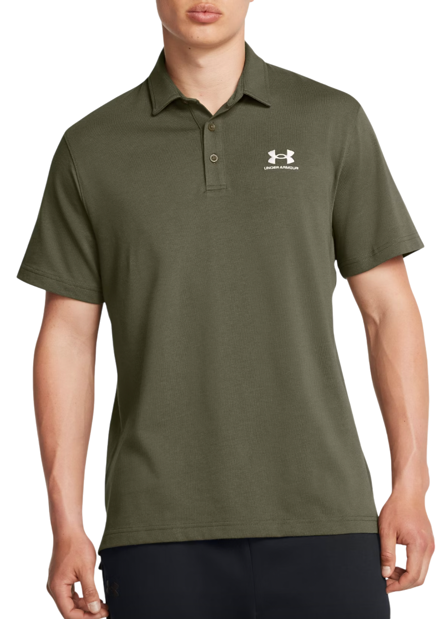 Polo tričko Under Armour Performance Icon Polo Shirt Zelené | 1386608-390, 0