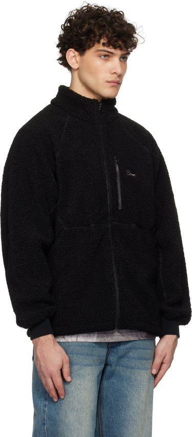 Mikina Dime Sherpa Zip Fleece Jacket Čierna | DIMEHO246BLK, 1
